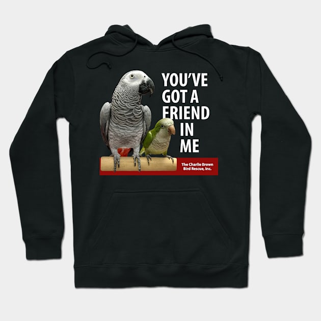 CB You've Got a Friend M&H Hoodie by Just Winging It Designs